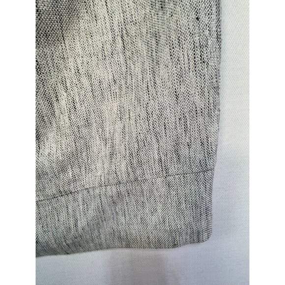 The Limited Career Pencil Skirt Size 8 Gray Black Textured Pleated Hem - Picture 11 of 11
